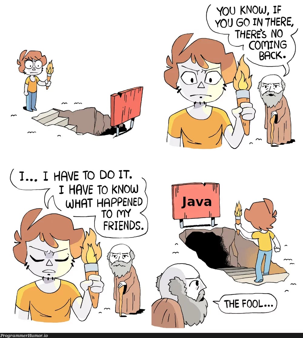 Learning Java can be tricky